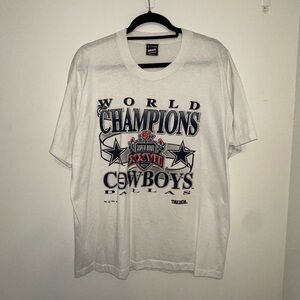 1993 NFL Dallas Cowboys White T-Shirt